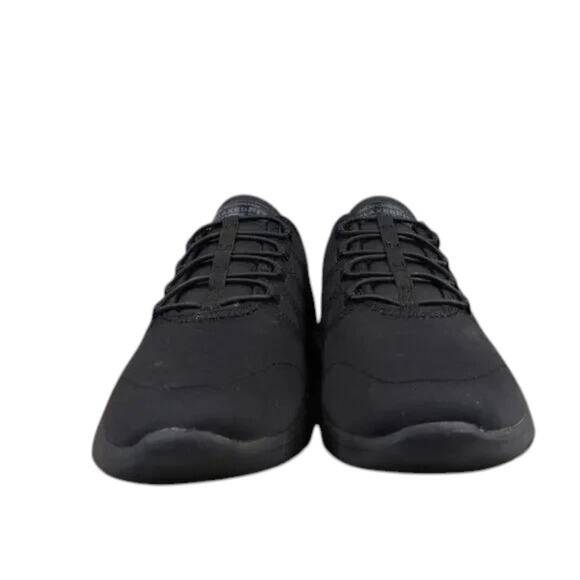 Skechers Shoes Womens 9 Slip On Sneakers Work Relaxed Fit Memory Foam Alex Black - Picture 2 of 16